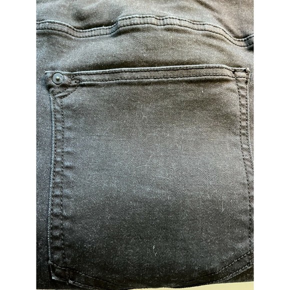 Anthropologie Pilcro High-Rise Black Denim Ankle Leggings Plus Size 26W - Picture 7 of 7